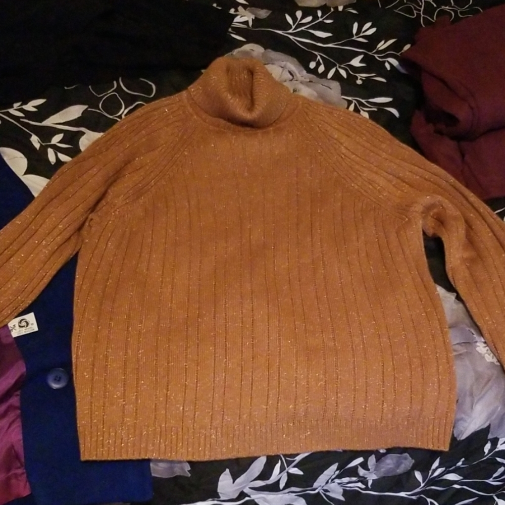 Sweater with sparkles